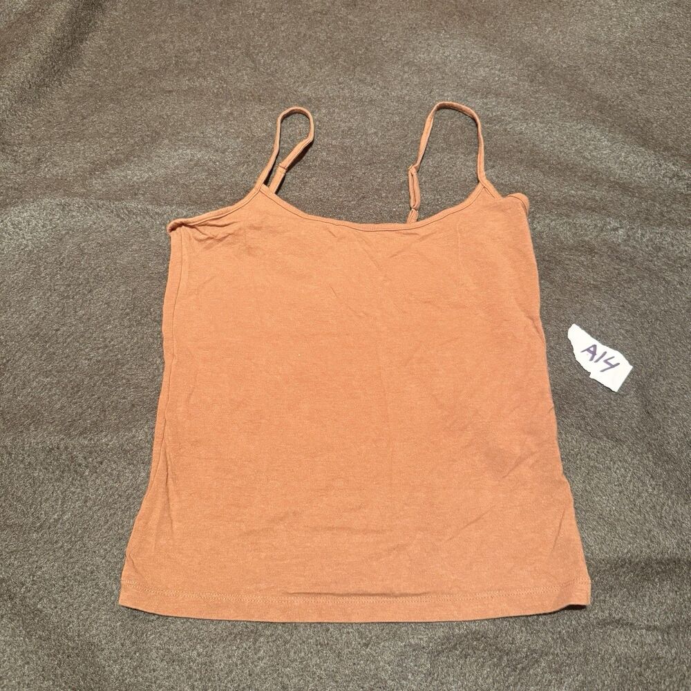 Banana Republic Womens Tank Top XS Extra Small Orange Sleeveless Shirt